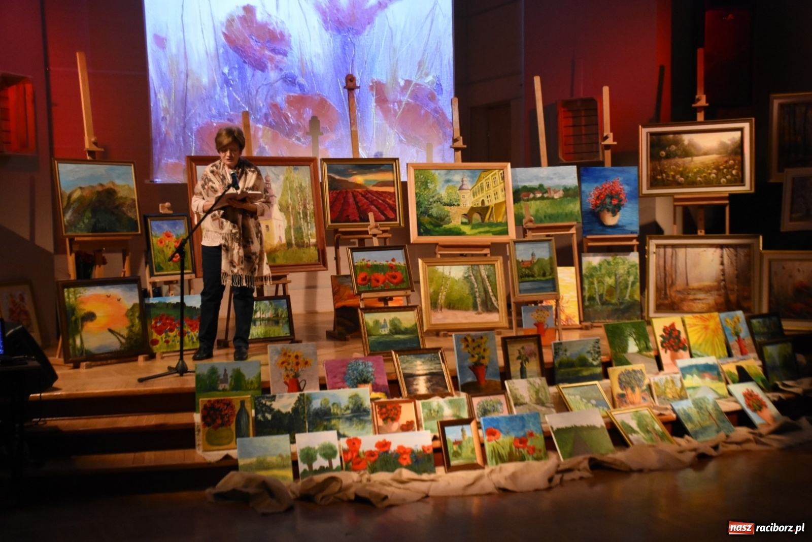 Zdjęcie w galerii na portalu naszraciborz.pl: Talenty i pasje - olejem i akwarelą po krzyżanowickiej ziemi  wiadomości z regionu