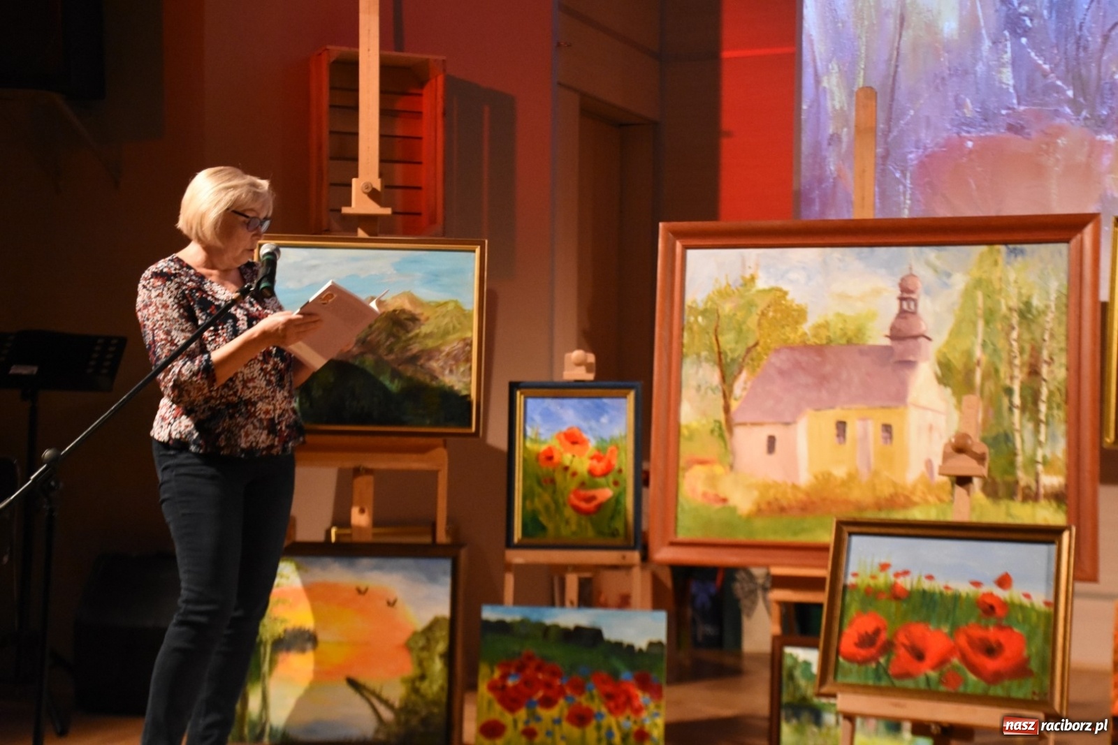 Zdjęcie w galerii na portalu naszraciborz.pl: Talenty i pasje - olejem i akwarelą po krzyżanowickiej ziemi  wiadomości z regionu