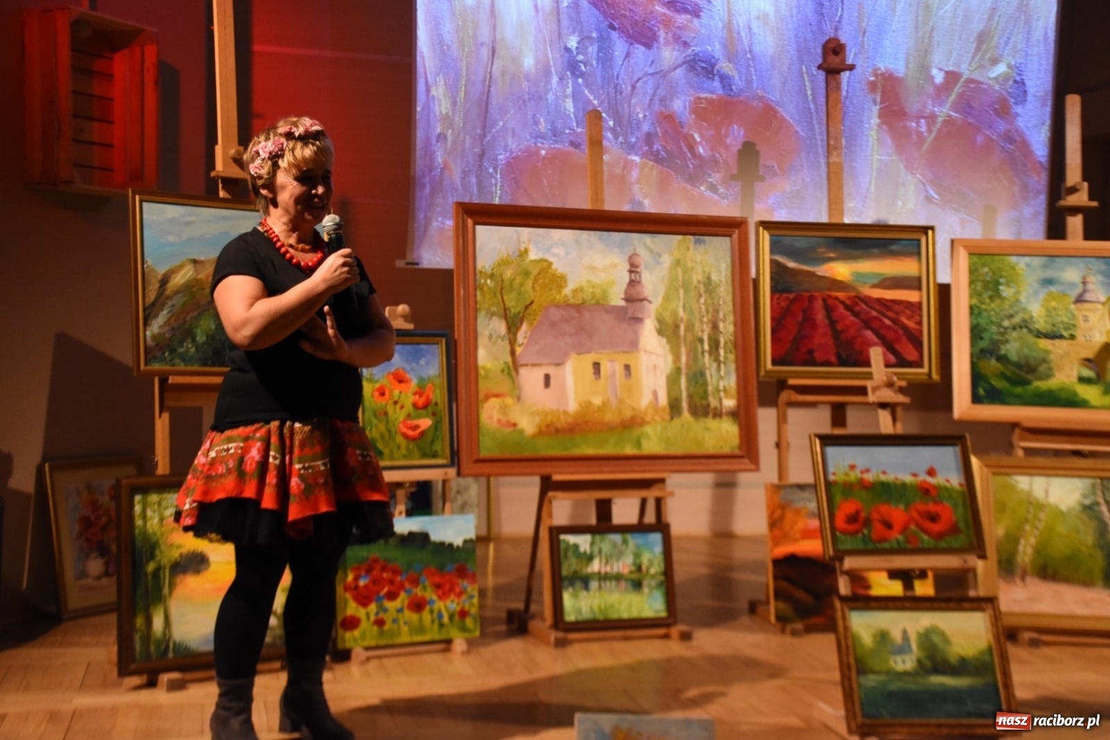 Zdjęcie w galerii na portalu naszraciborz.pl: Talenty i pasje - olejem i akwarelą po krzyżanowickiej ziemi  wiadomości z regionu