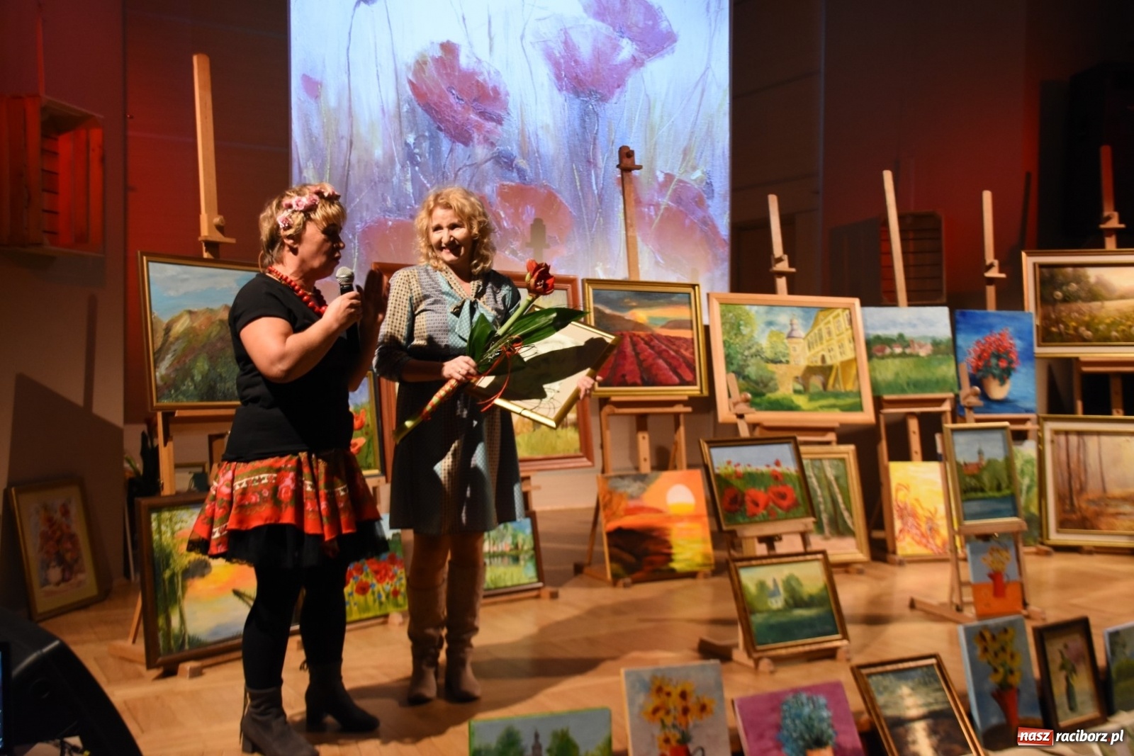 Zdjęcie w galerii na portalu naszraciborz.pl: Talenty i pasje - olejem i akwarelą po krzyżanowickiej ziemi  wiadomości z regionu