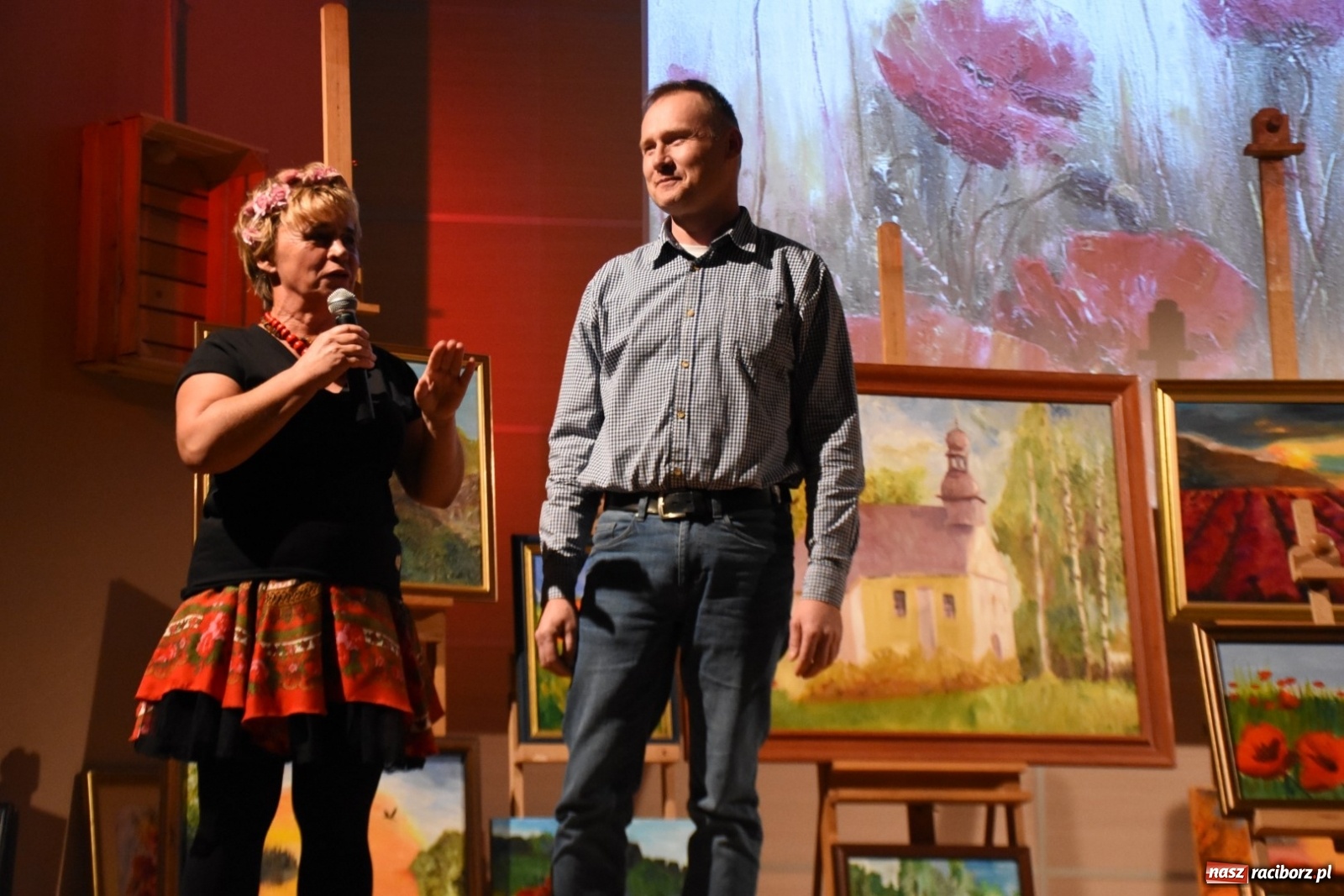 Zdjęcie w galerii na portalu naszraciborz.pl: Talenty i pasje - olejem i akwarelą po krzyżanowickiej ziemi  wiadomości z regionu