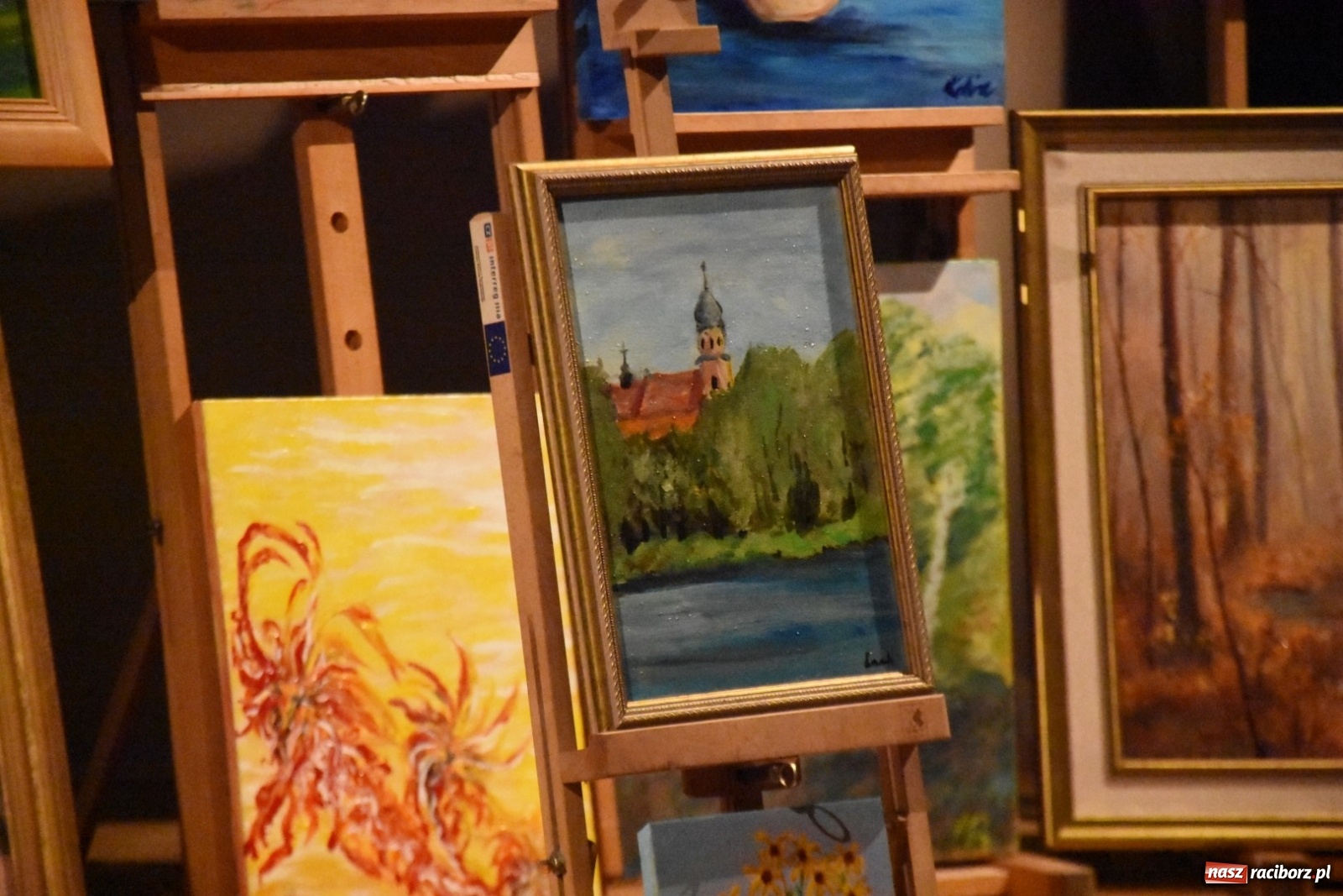 Zdjęcie w galerii na portalu naszraciborz.pl: Talenty i pasje - olejem i akwarelą po krzyżanowickiej ziemi  wiadomości z regionu