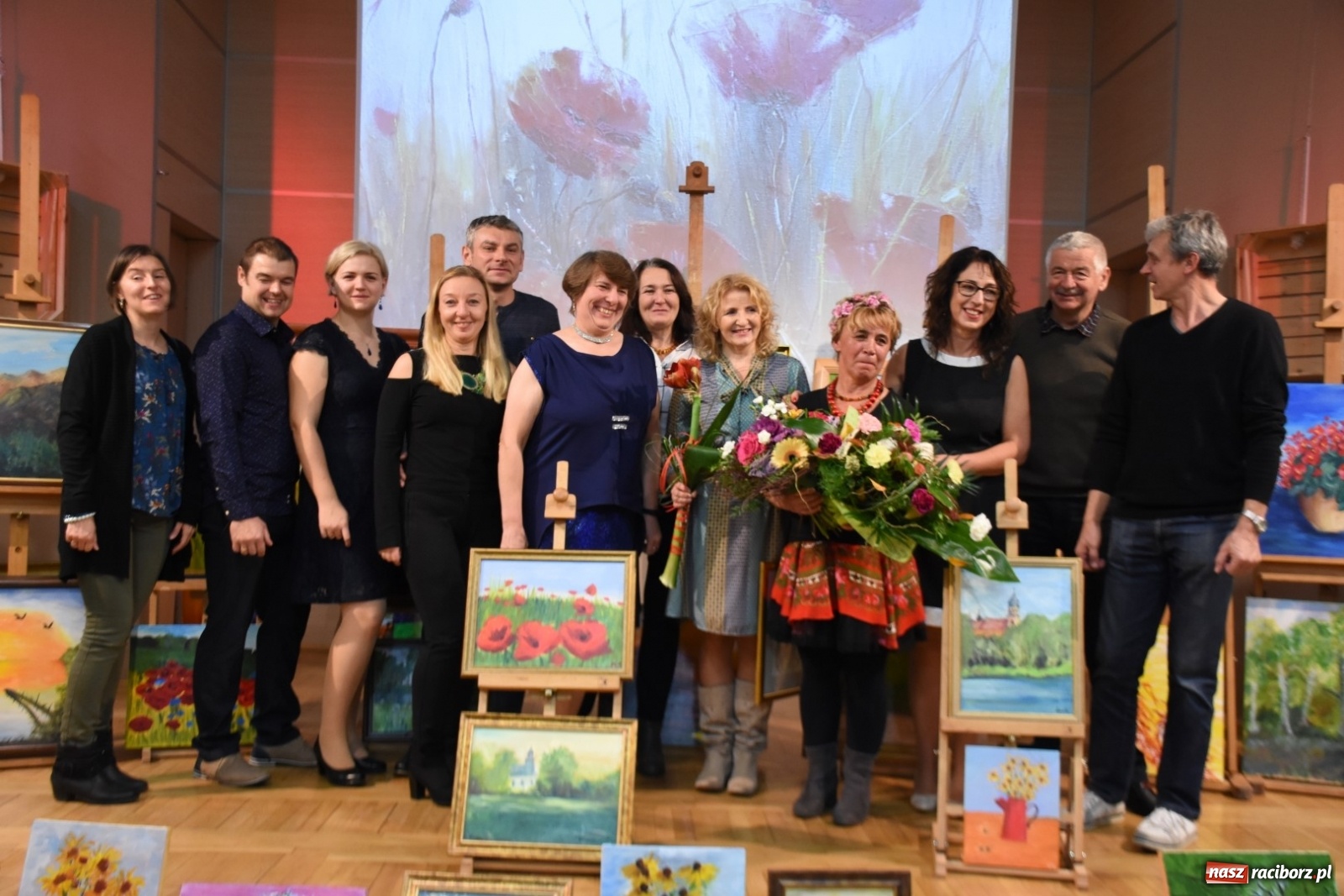 Zdjęcie w galerii na portalu naszraciborz.pl: Talenty i pasje - olejem i akwarelą po krzyżanowickiej ziemi  wiadomości z regionu