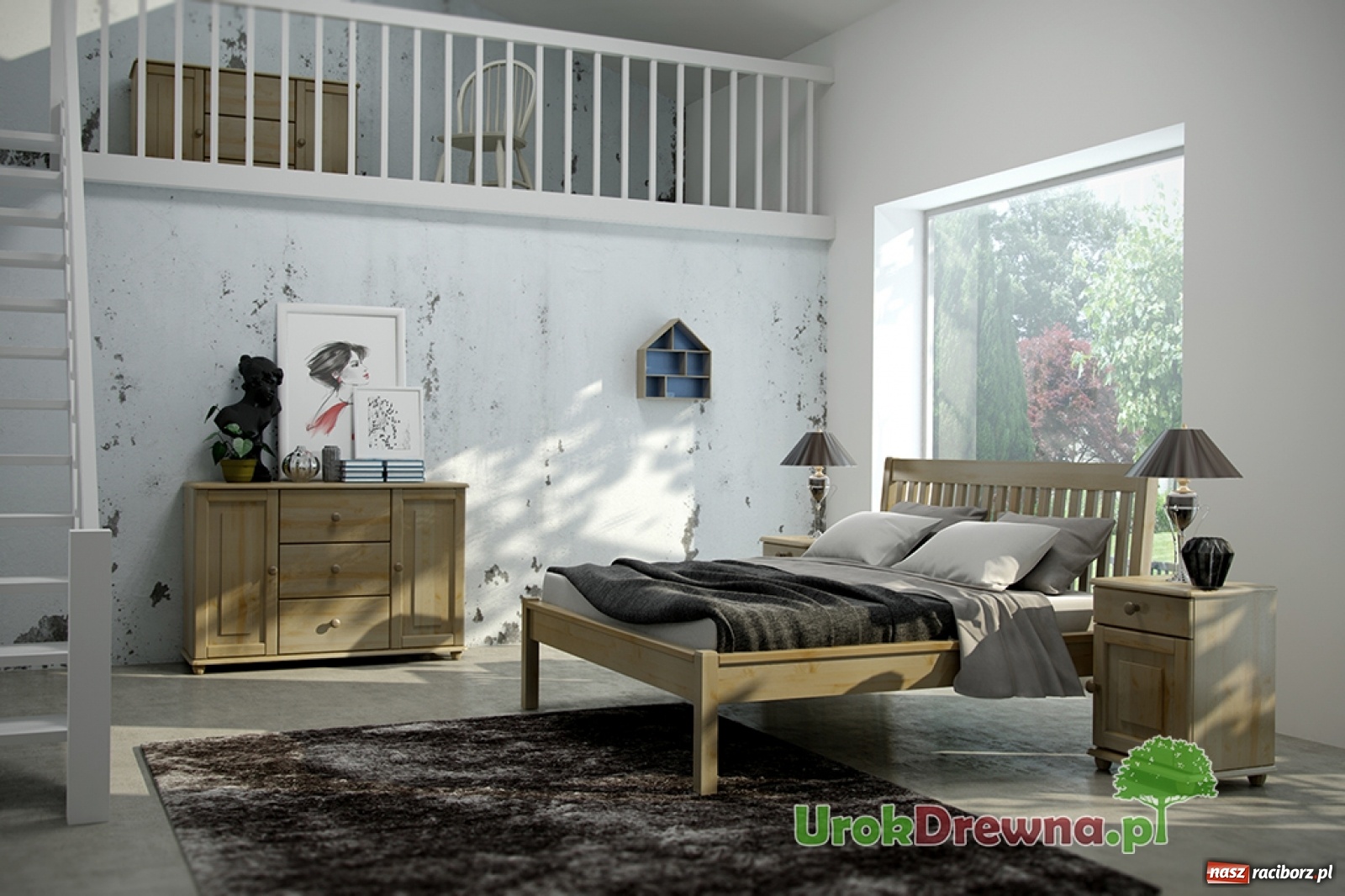 Zdjęcie w galerii na portalu naszraciborz.pl: Polski producent mebli drewnianych Domdekor  wiadomości z regionu