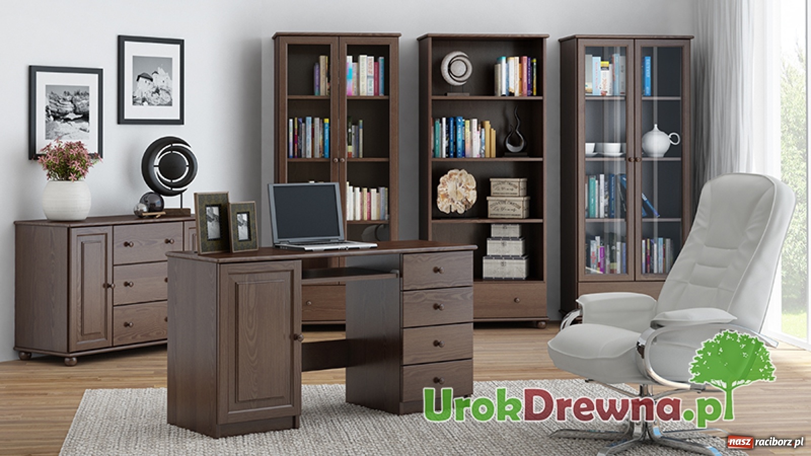 Zdjęcie w galerii na portalu naszraciborz.pl: Polski producent mebli drewnianych Domdekor  wiadomości z regionu