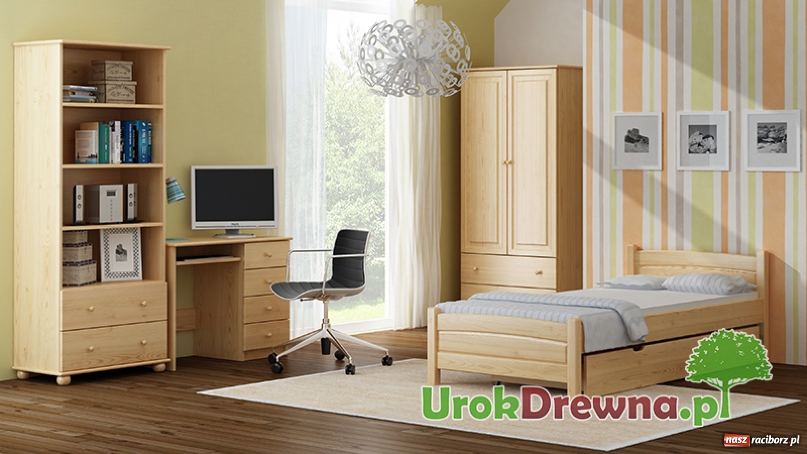 Zdjęcie w galerii na portalu naszraciborz.pl: Polski producent mebli drewnianych Domdekor  wiadomości z regionu