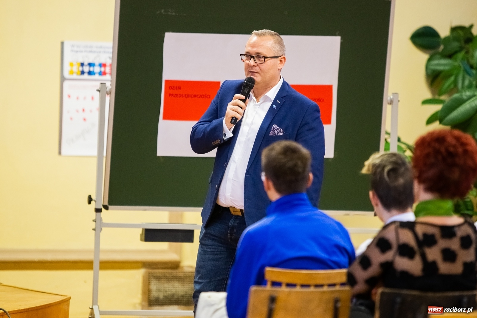 Zdjęcie w galerii na portalu naszraciborz.pl: Dzień Przedsiębiorczości w Ekonomiku wiadomości z regionu