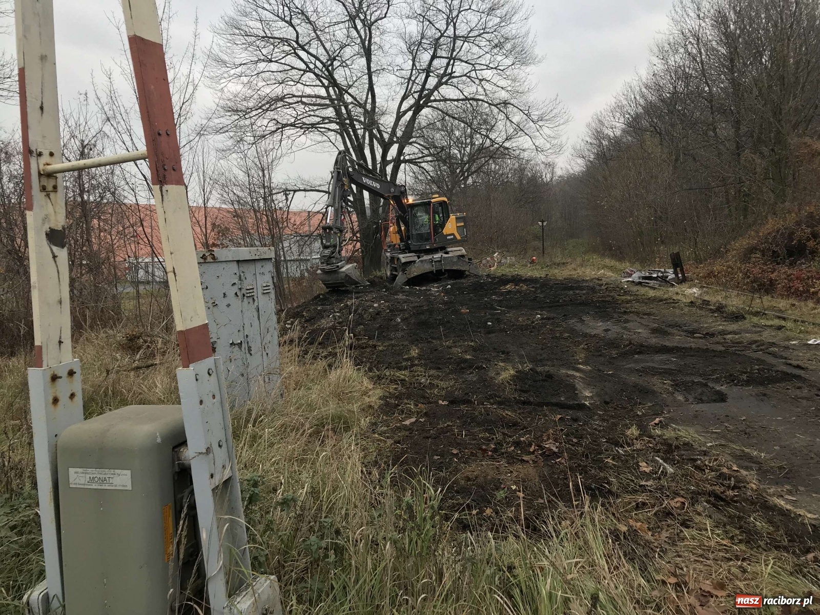 Zdjęcie w galerii na portalu naszraciborz.pl: Tak zmienia się Racibórz. Dziś pojawiła się tu koparka [FOTO]  wiadomości z regionu