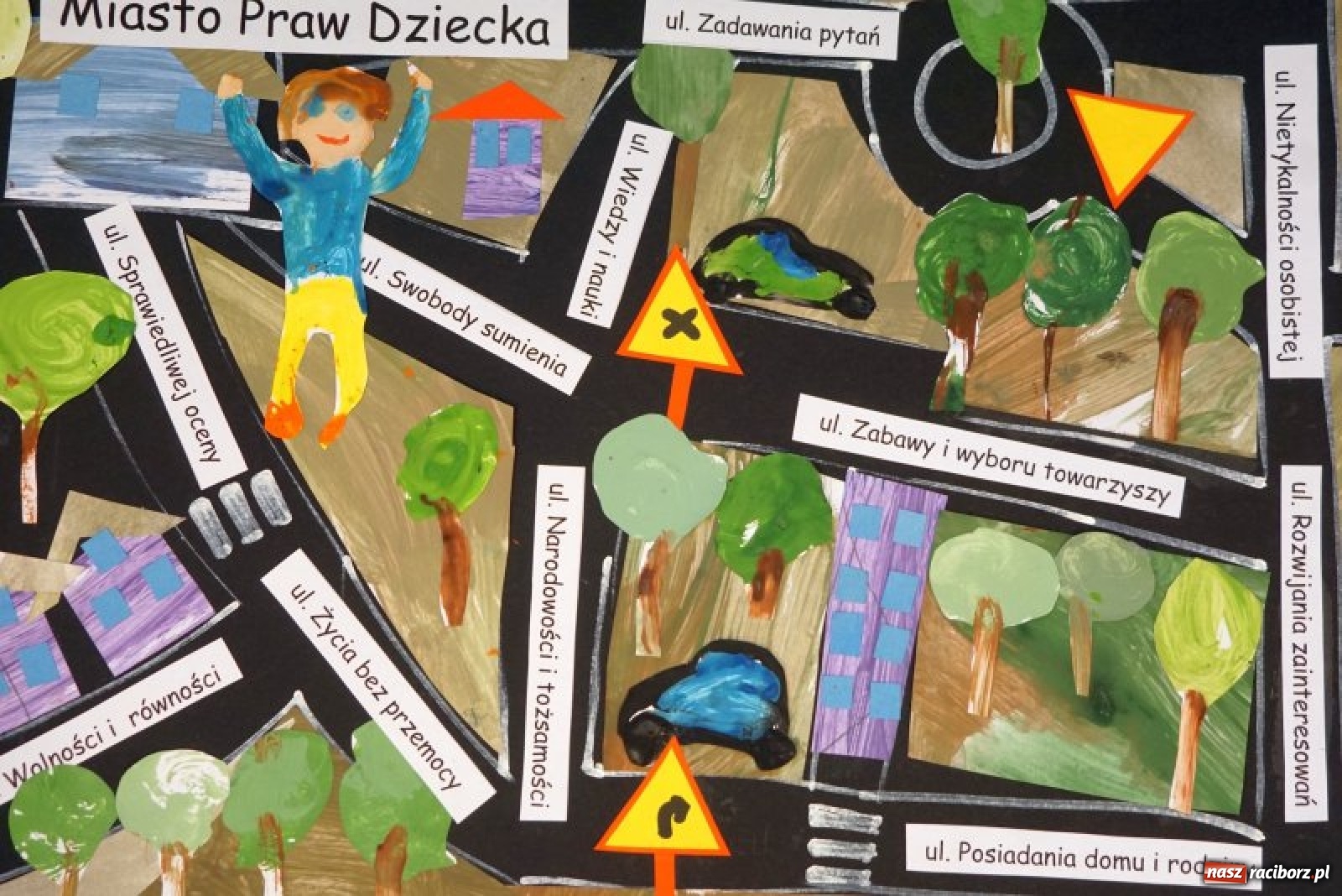 Zdjęcie w galerii na portalu naszraciborz.pl: Prawa dziecka. Konkurs plastyczny  wiadomości z regionu