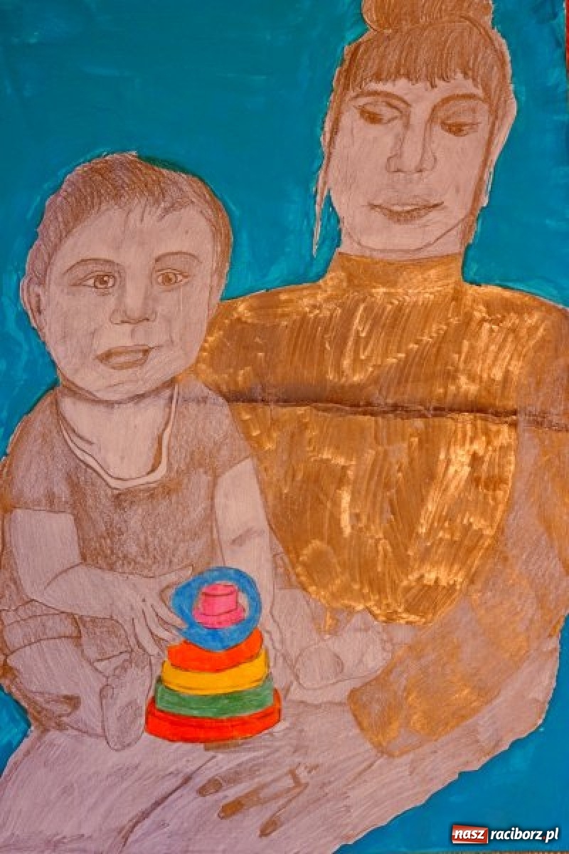 Zdjęcie w galerii na portalu naszraciborz.pl: Prawa dziecka. Konkurs plastyczny  wiadomości z regionu