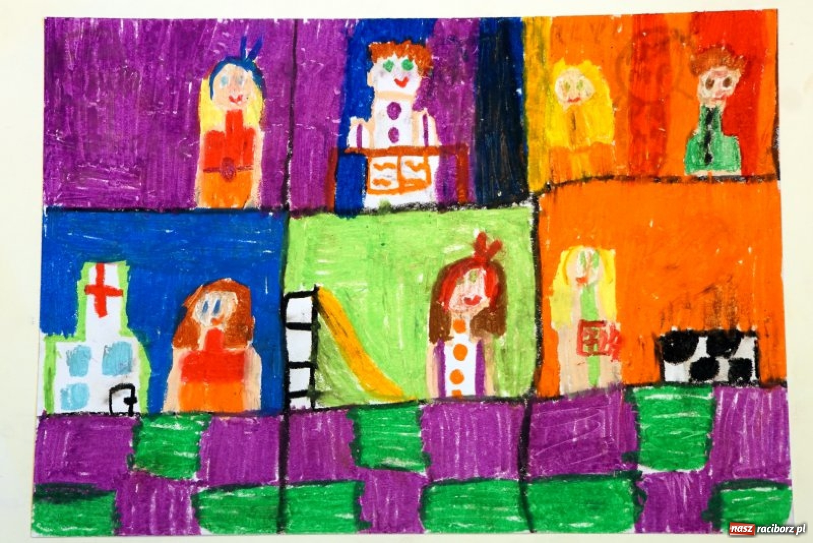 Zdjęcie w galerii na portalu naszraciborz.pl: Prawa dziecka. Konkurs plastyczny  wiadomości z regionu