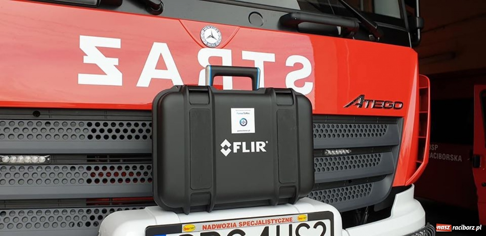 Zdjęcie w galerii na portalu naszraciborz.pl: Do kuźniańskiej OSP trafiła kamera termowizyjna wiadomości z regionu