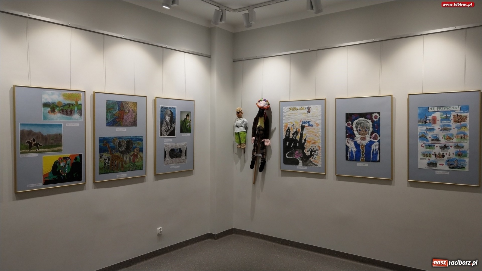 Zdjęcie w galerii na portalu naszraciborz.pl: Hej, przygodo! W bibliotece rozstrzygnięto Ogólnopolski Konkurs Plastyczny  wiadomości z regionu