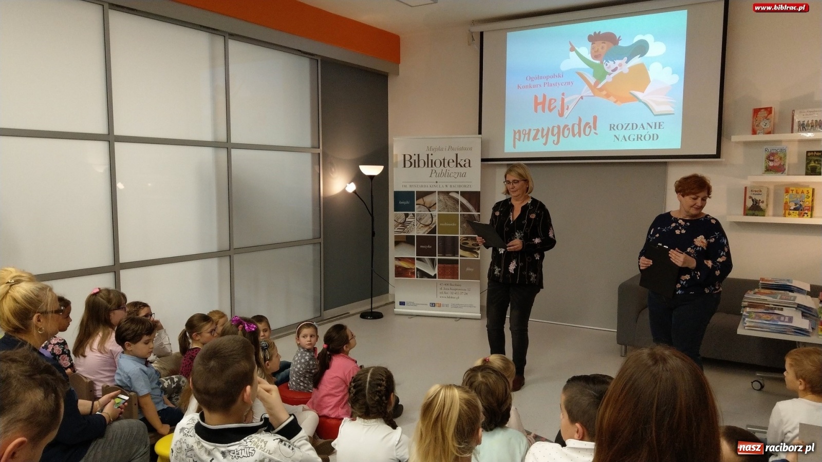 Zdjęcie w galerii na portalu naszraciborz.pl: Hej, przygodo! W bibliotece rozstrzygnięto Ogólnopolski Konkurs Plastyczny  wiadomości z regionu