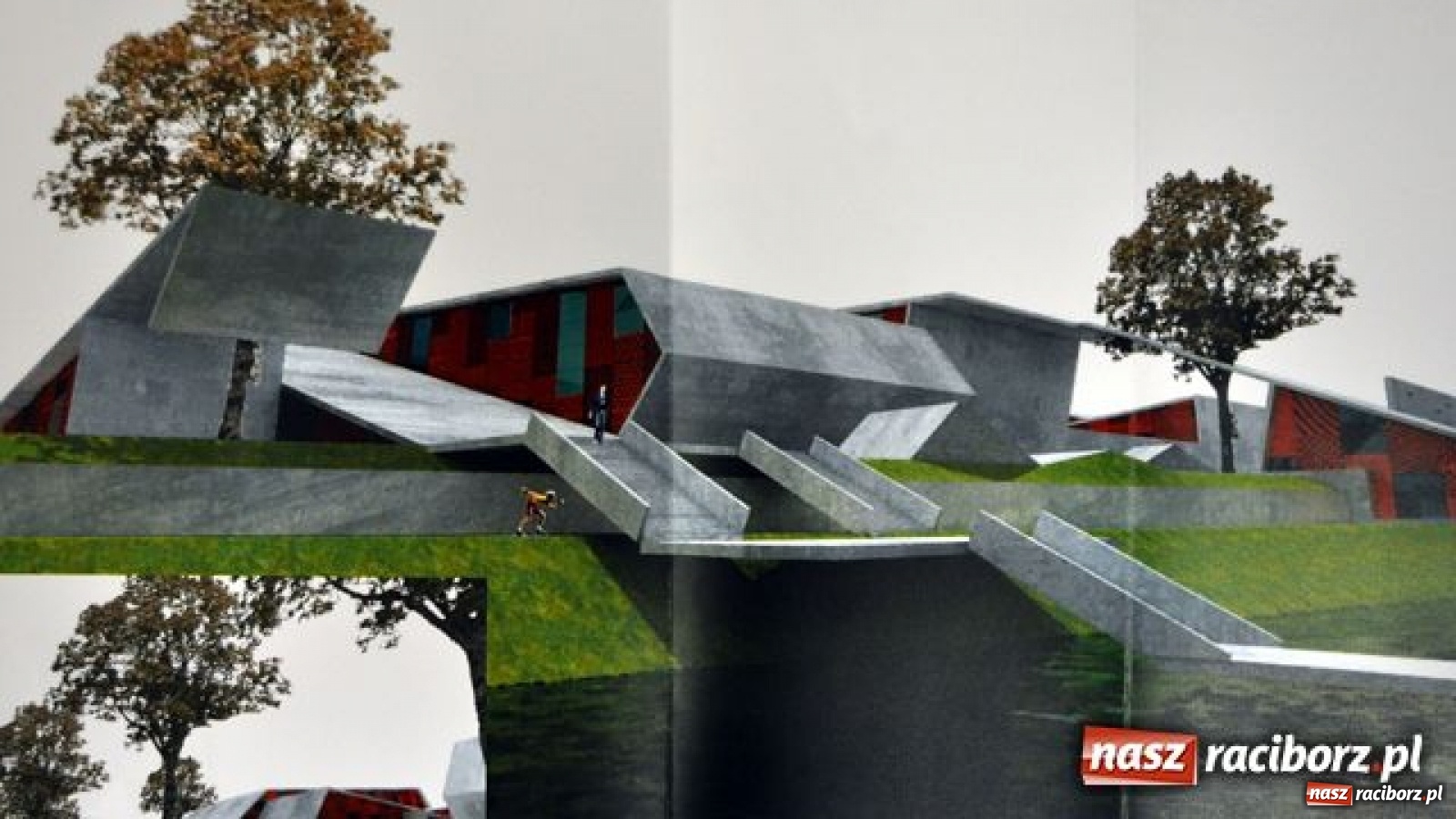 Zdjęcie w galerii na portalu naszraciborz.pl: Tak widziano zagospodarowanie terenu przy Nowomiejskiej w 2010 roku wiadomości z regionu