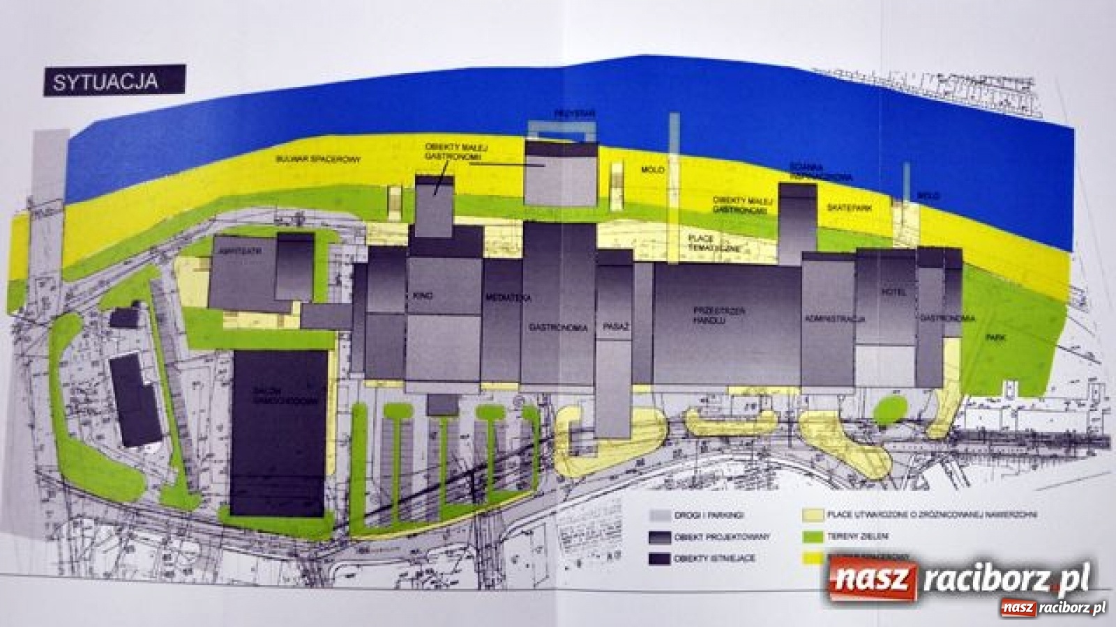 Zdjęcie w galerii na portalu naszraciborz.pl: Tak widziano zagospodarowanie terenu przy Nowomiejskiej w 2010 roku wiadomości z regionu