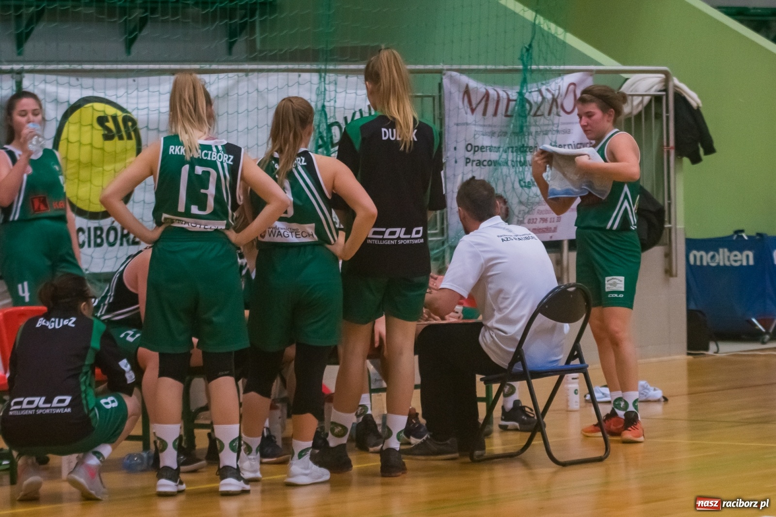 Zdjęcie w galerii na portalu naszraciborz.pl: Koszykarskie derby regionu dla Rybnika [FOTO] wiadomości z regionu