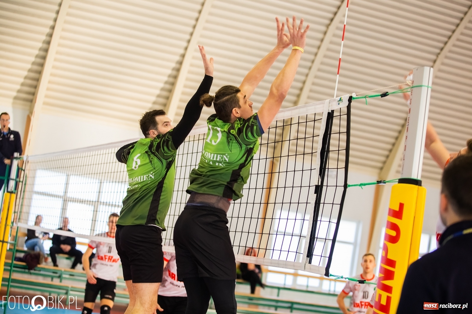 Zdjęcie w galerii na portalu naszraciborz.pl: Siatkówka. Płomień z Przystajni pochłonął Rafako [FOTO] wiadomości z regionu