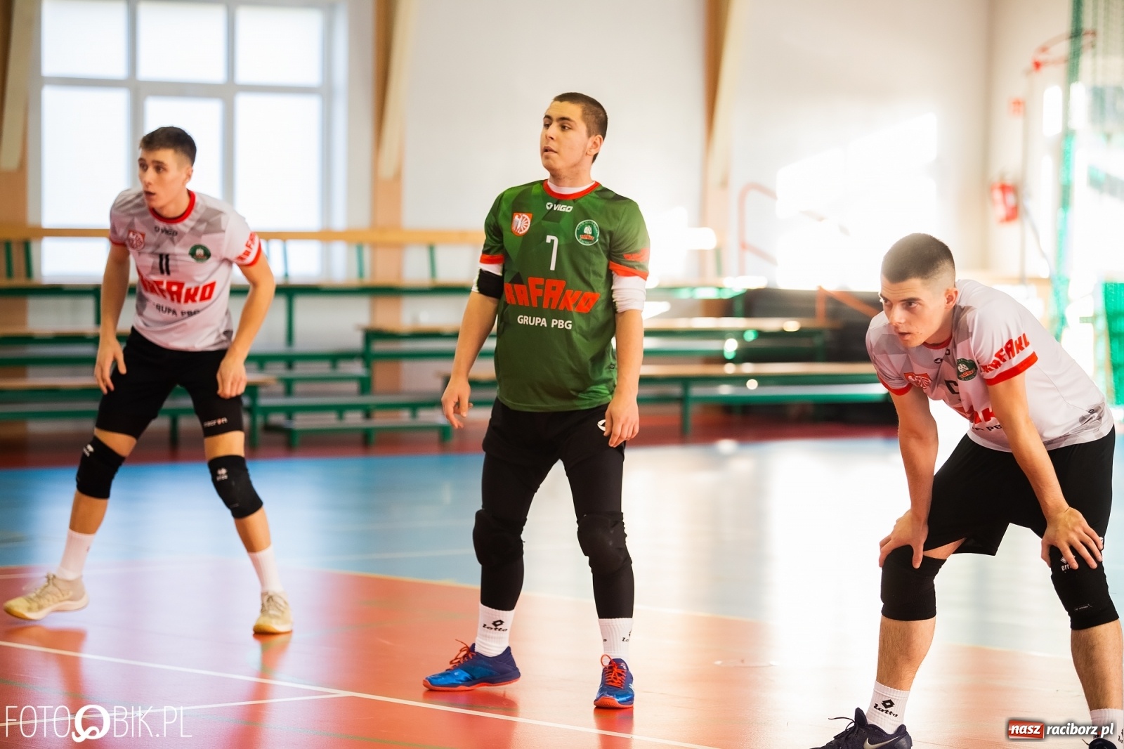 Zdjęcie w galerii na portalu naszraciborz.pl: Siatkówka. Płomień z Przystajni pochłonął Rafako [FOTO] wiadomości z regionu