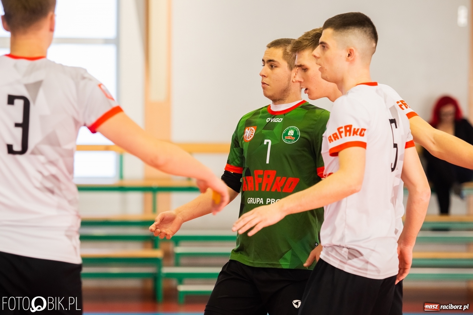 Zdjęcie w galerii na portalu naszraciborz.pl: Siatkówka. Płomień z Przystajni pochłonął Rafako [FOTO] wiadomości z regionu