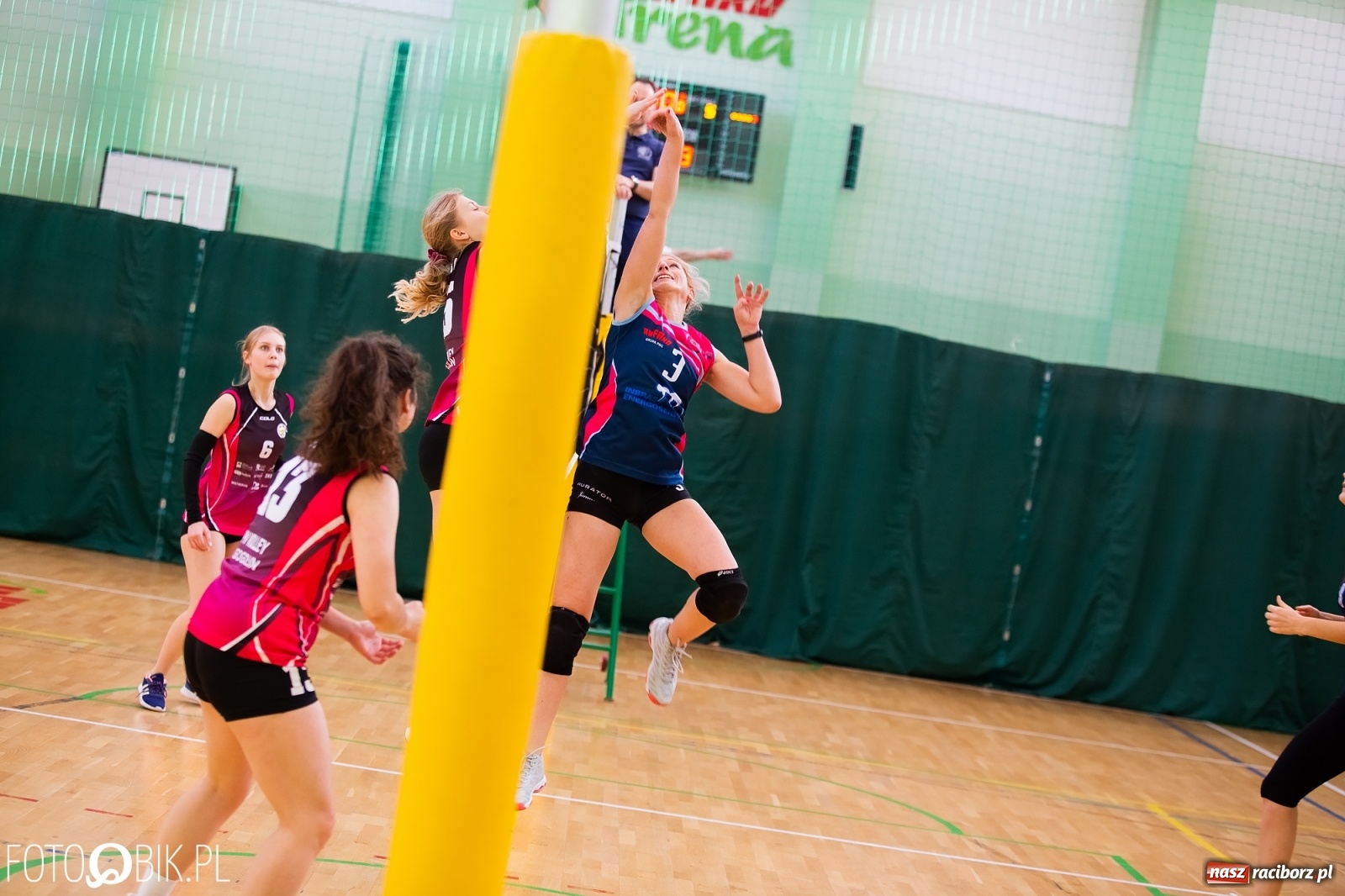 Zdjęcie w galerii na portalu naszraciborz.pl: RLPS. Siatkarska niedziela w Arenie Rafako [FOTO] wiadomości z regionu