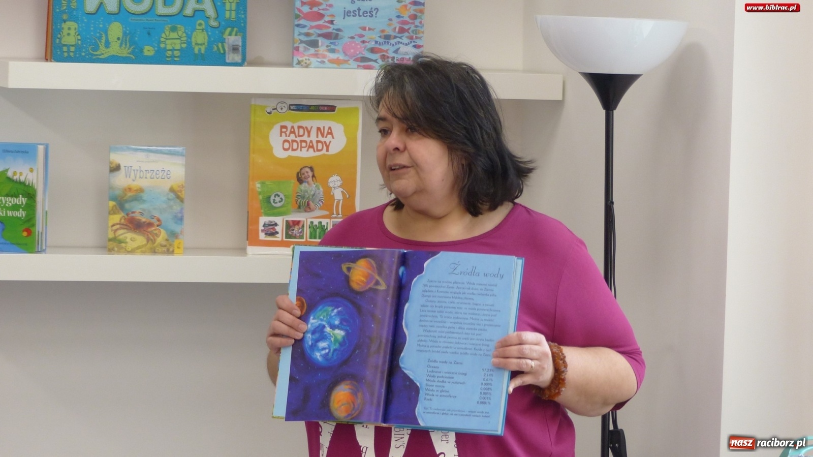 Zdjęcie w galerii na portalu naszraciborz.pl: Woda Twój przyjaciel, plastik Twój wróg. O ekologii w bibliotece wiadomości z regionu