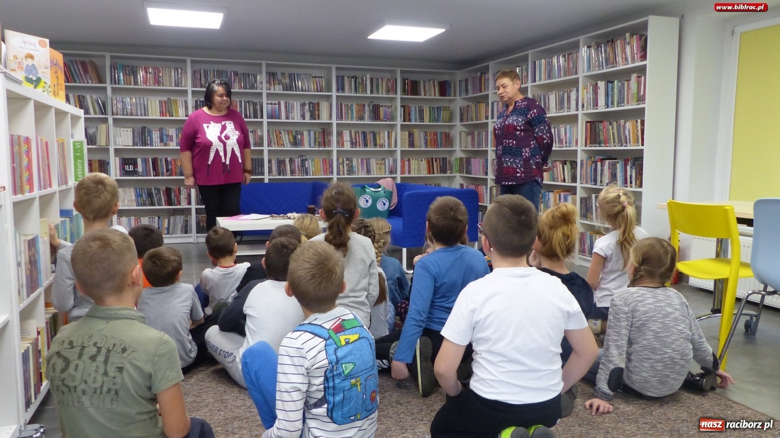 Zdjęcie w galerii na portalu naszraciborz.pl: Woda Twój przyjaciel, plastik Twój wróg. O ekologii w bibliotece wiadomości z regionu