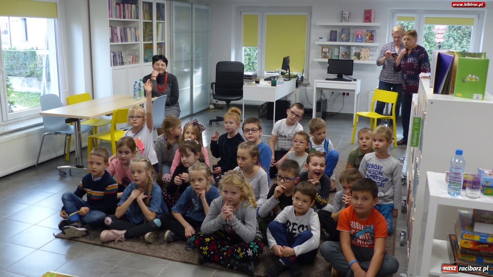 Zdjęcie w galerii na portalu naszraciborz.pl: Woda Twój przyjaciel, plastik Twój wróg. O ekologii w bibliotece wiadomości z regionu