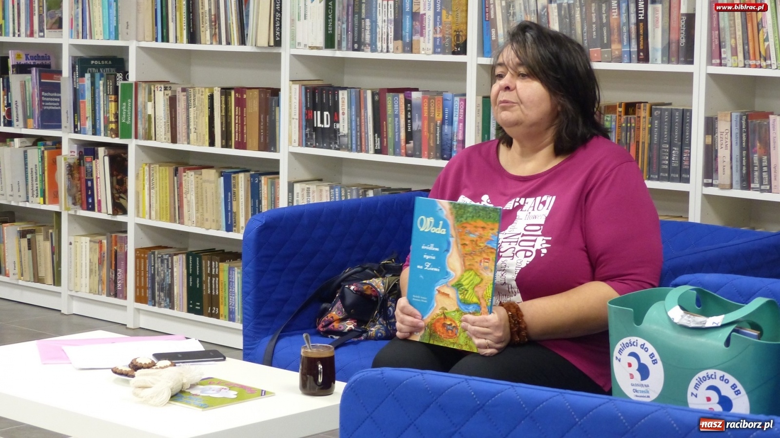 Zdjęcie w galerii na portalu naszraciborz.pl: Woda Twój przyjaciel, plastik Twój wróg. O ekologii w bibliotece wiadomości z regionu
