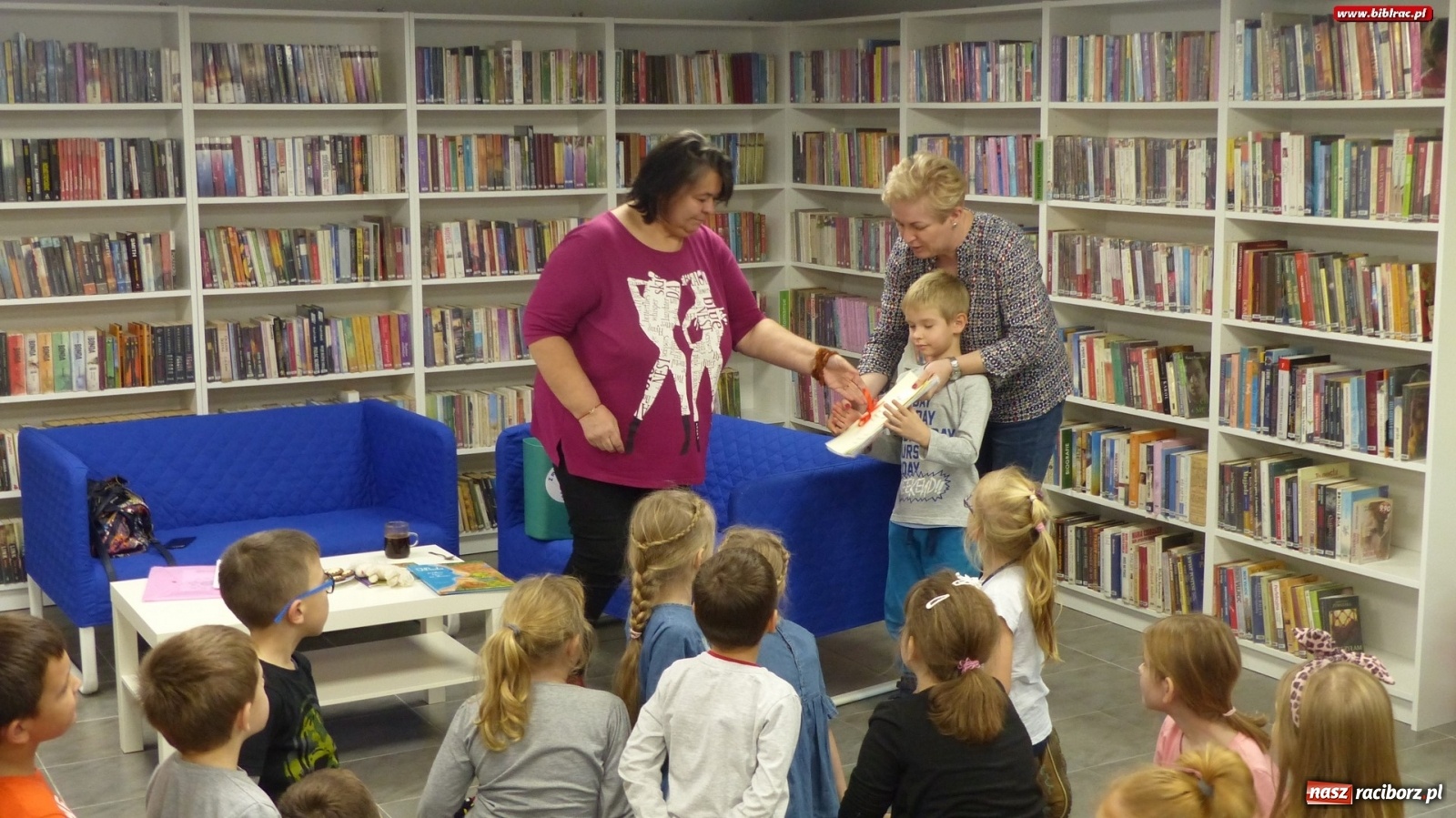 Zdjęcie w galerii na portalu naszraciborz.pl: Woda Twój przyjaciel, plastik Twój wróg. O ekologii w bibliotece wiadomości z regionu