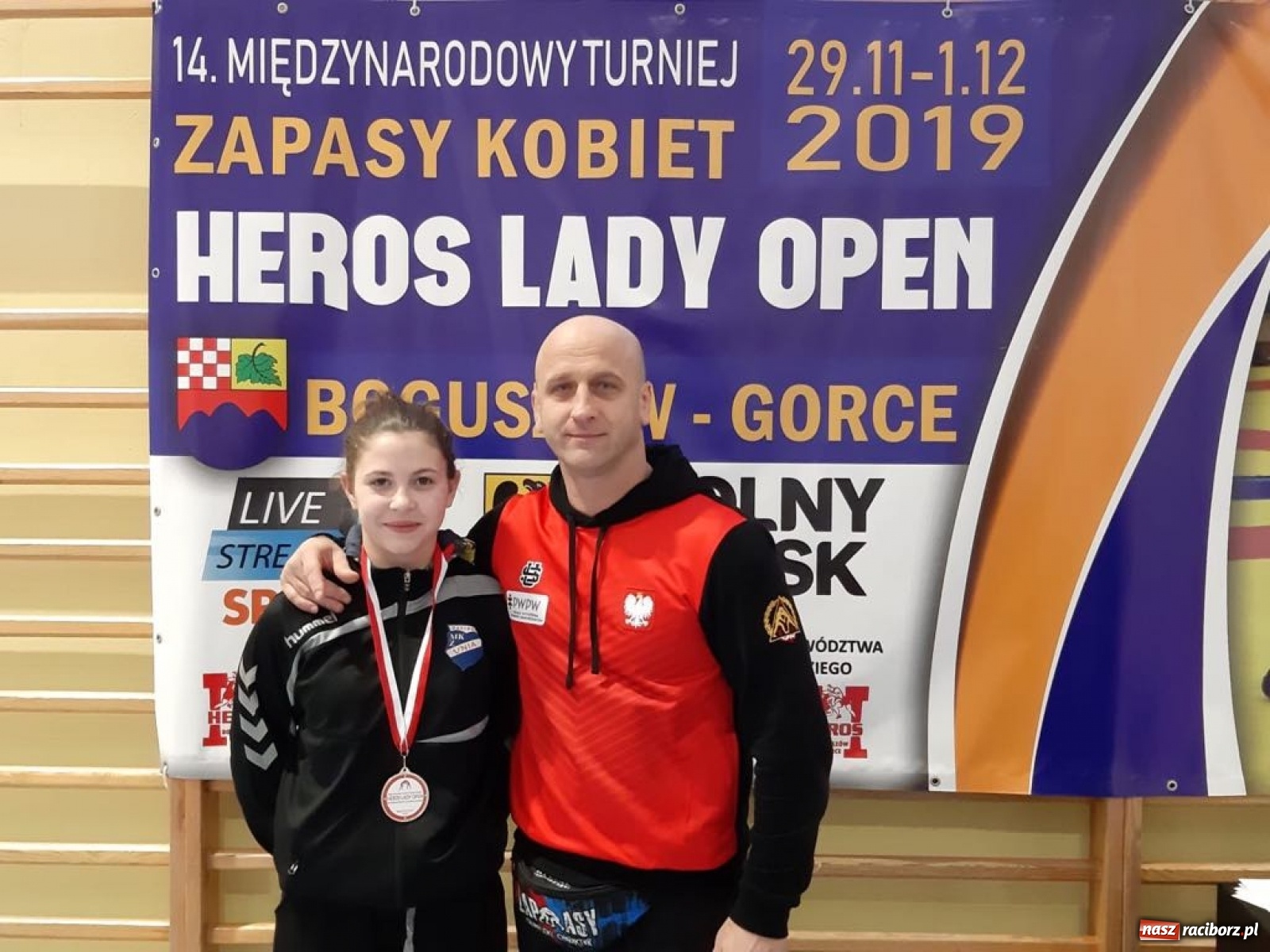 Zdjęcie w galerii na portalu naszraciborz.pl: Emilia Świerczewska z medalem na Heros Lady Open wiadomości z regionu