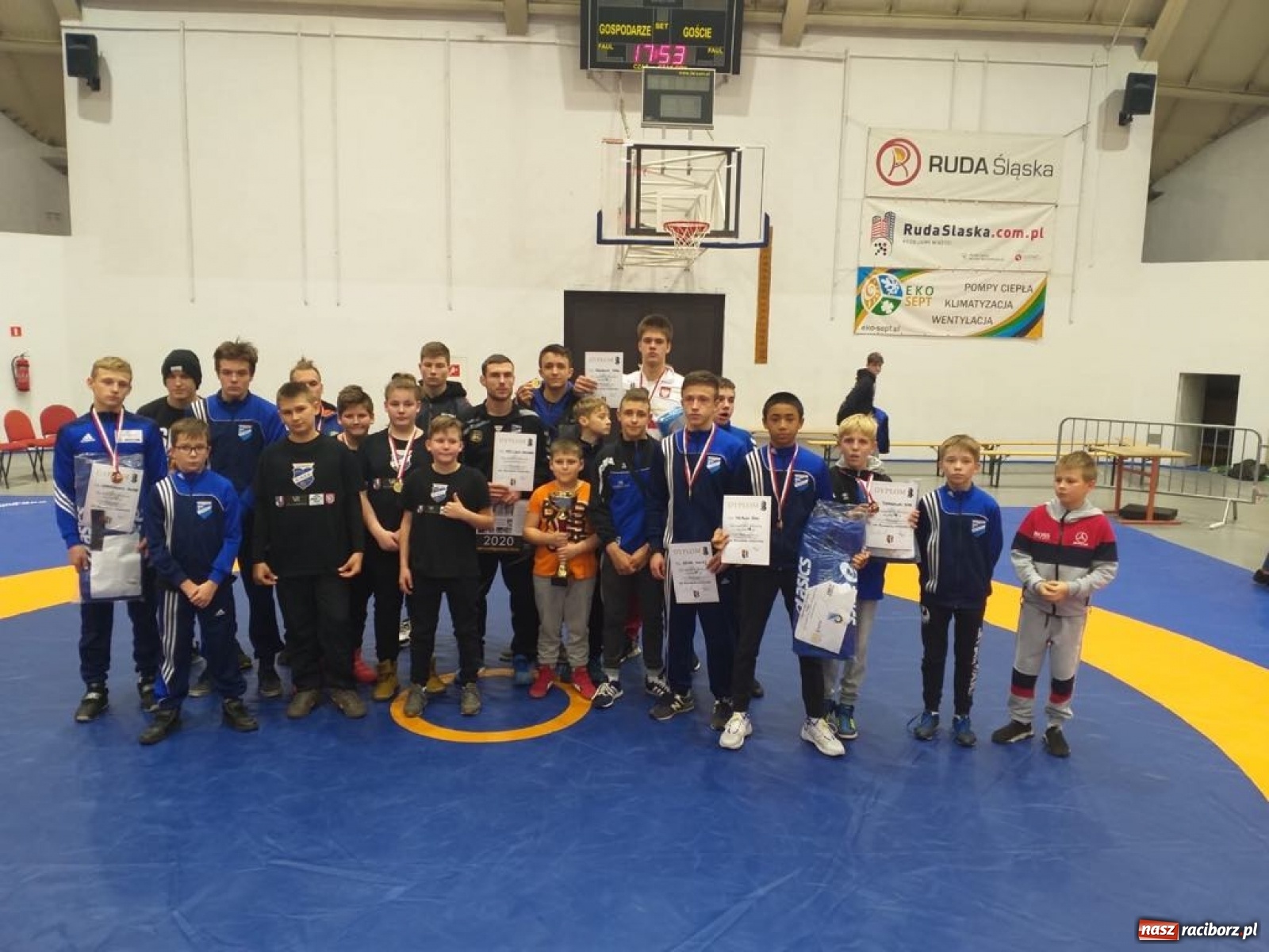 Zdjęcie w galerii na portalu naszraciborz.pl: Medalowe żniwa Unitów na turnieju im. Ryszarda Dworoka wiadomości z regionu