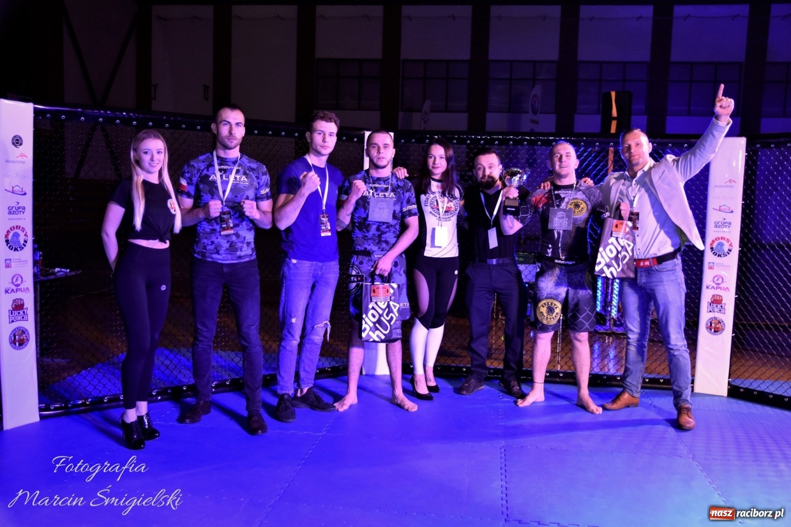 Zdjęcie w galerii na portalu naszraciborz.pl: Świetny występ Spartan z Kuźni Raciborskiej na Gali Lucky Punch wiadomości z regionu