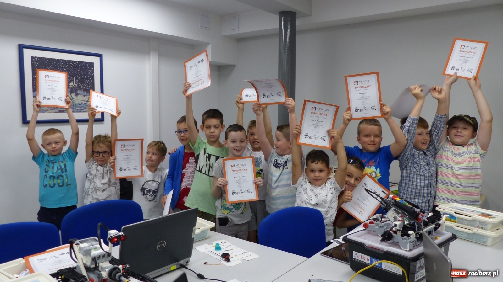 Zdjęcie w galerii na portalu naszraciborz.pl: Biblioteczne ferie z Lego wiadomości z regionu