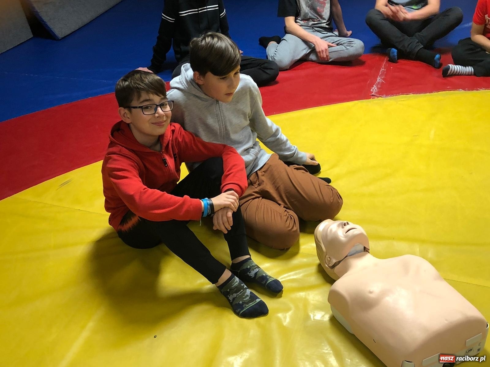 Zdjęcie w galerii na portalu naszraciborz.pl: W Łamatorze uczyli pierwszej pomocy [FOTO] wiadomości z regionu