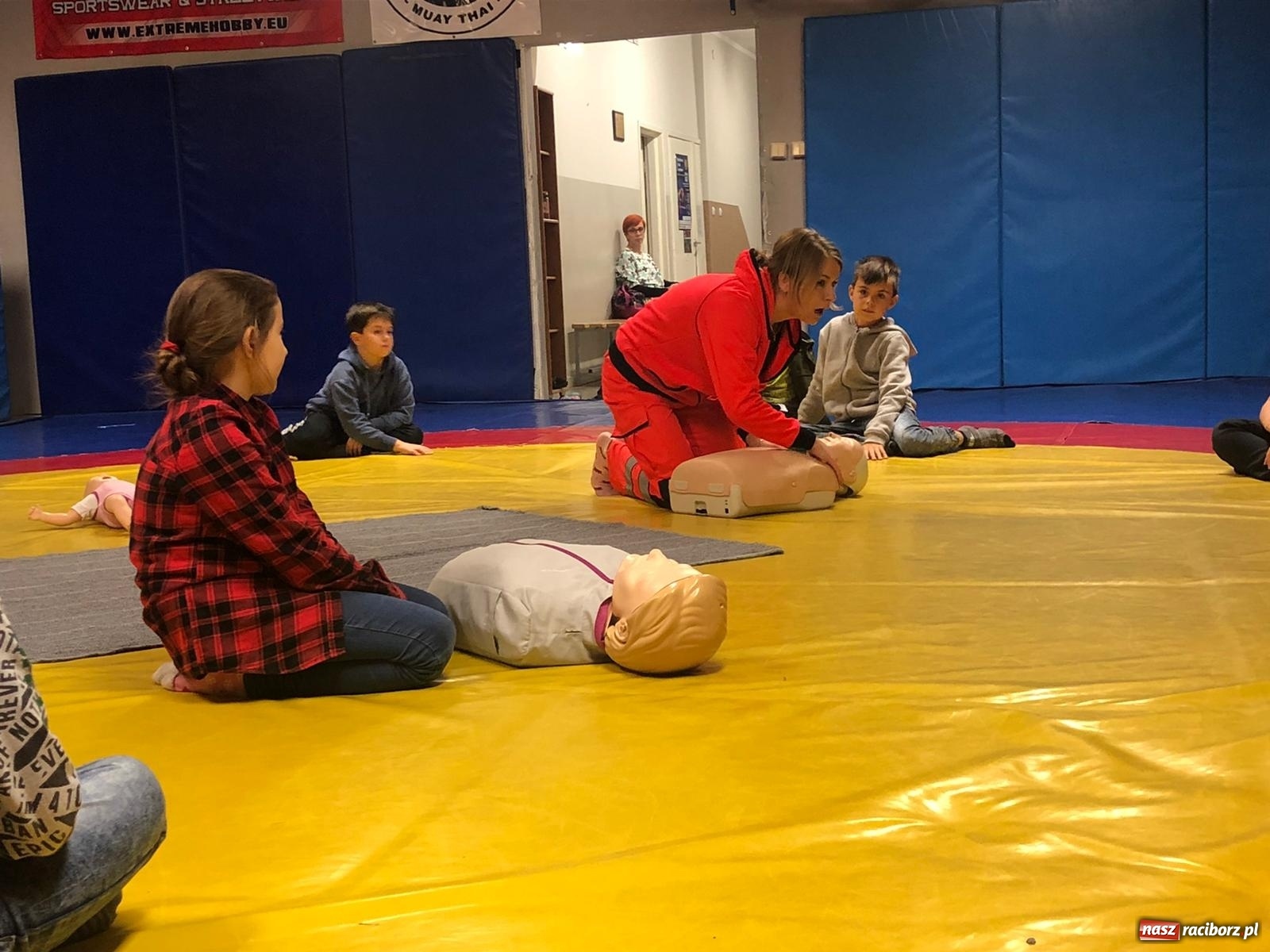 Zdjęcie w galerii na portalu naszraciborz.pl: W Łamatorze uczyli pierwszej pomocy [FOTO] wiadomości z regionu