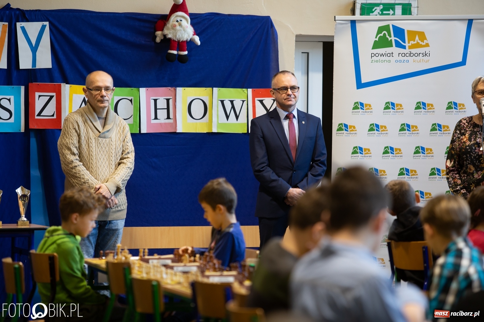 Zdjęcie w galerii na portalu naszraciborz.pl: Powiatowy Turniej Mikołajkowy w szachach wiadomości z regionu