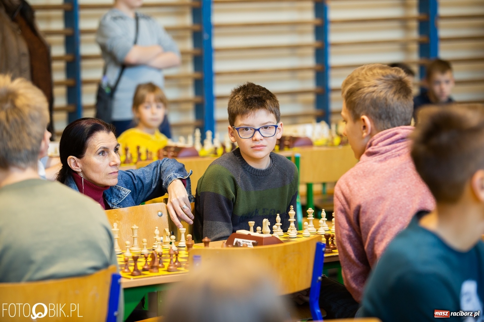 Zdjęcie w galerii na portalu naszraciborz.pl: Powiatowy Turniej Mikołajkowy w szachach wiadomości z regionu