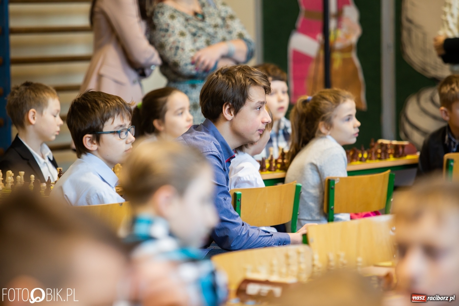 Zdjęcie w galerii na portalu naszraciborz.pl: Powiatowy Turniej Mikołajkowy w szachach wiadomości z regionu