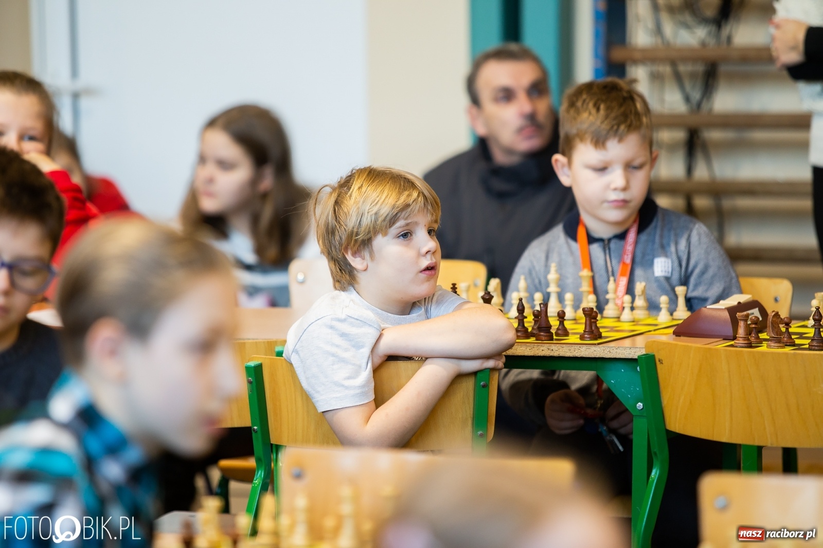 Zdjęcie w galerii na portalu naszraciborz.pl: Powiatowy Turniej Mikołajkowy w szachach wiadomości z regionu