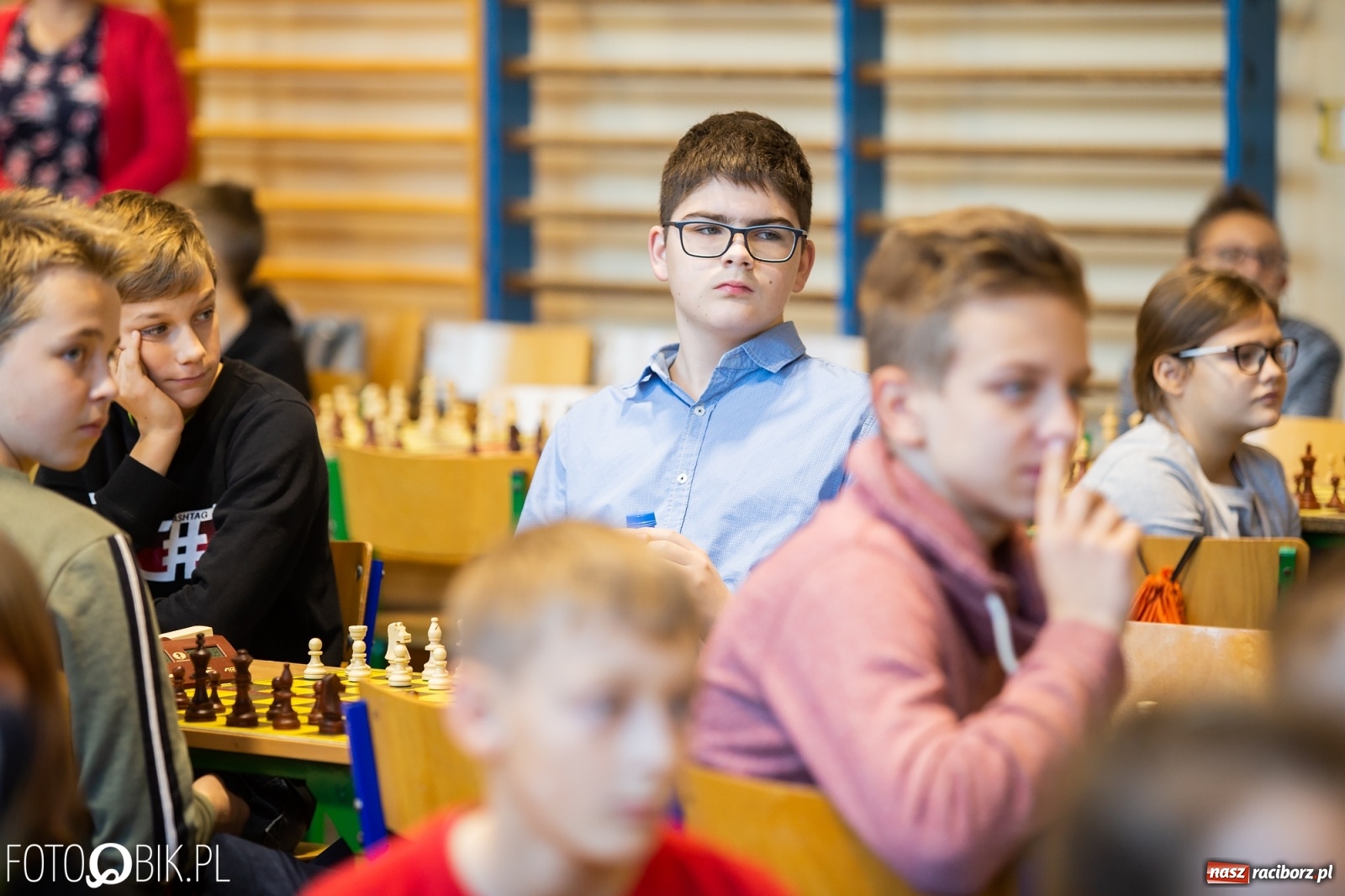 Zdjęcie w galerii na portalu naszraciborz.pl: Powiatowy Turniej Mikołajkowy w szachach wiadomości z regionu
