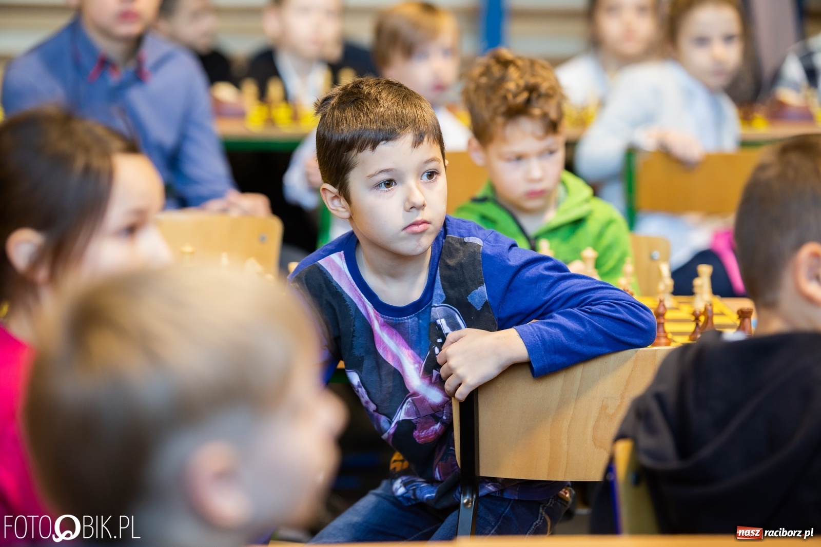 Zdjęcie w galerii na portalu naszraciborz.pl: Powiatowy Turniej Mikołajkowy w szachach wiadomości z regionu