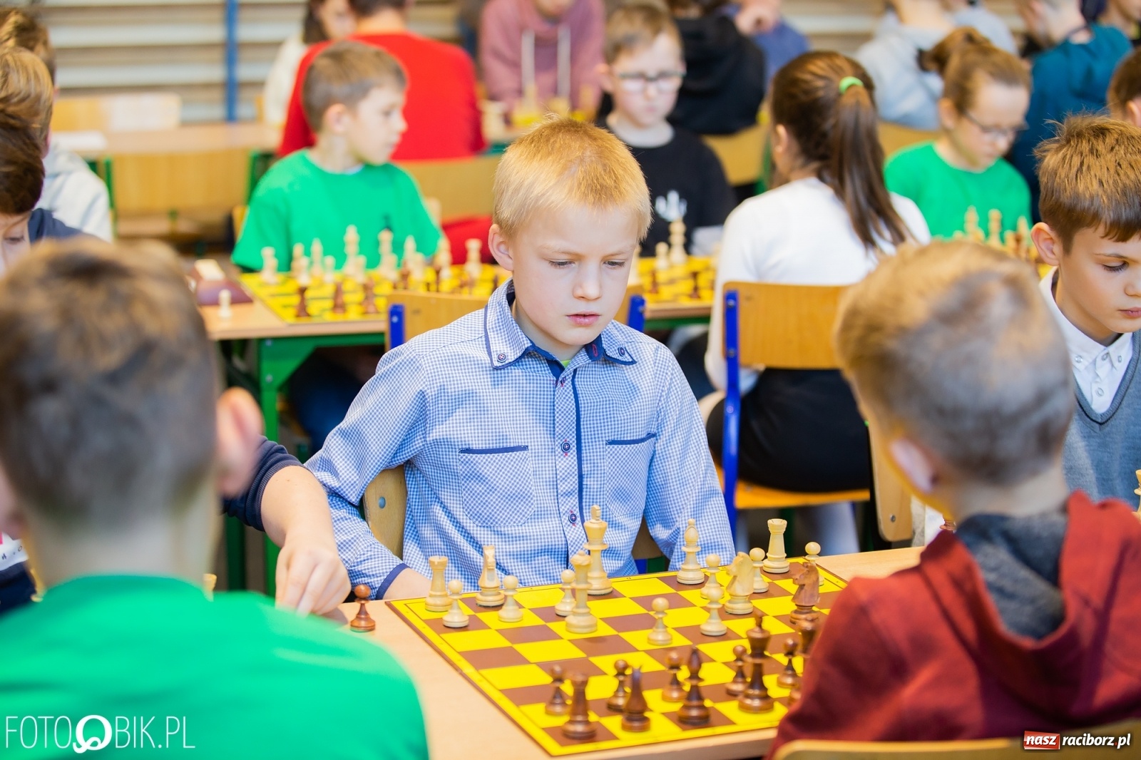 Zdjęcie w galerii na portalu naszraciborz.pl: Powiatowy Turniej Mikołajkowy w szachach wiadomości z regionu