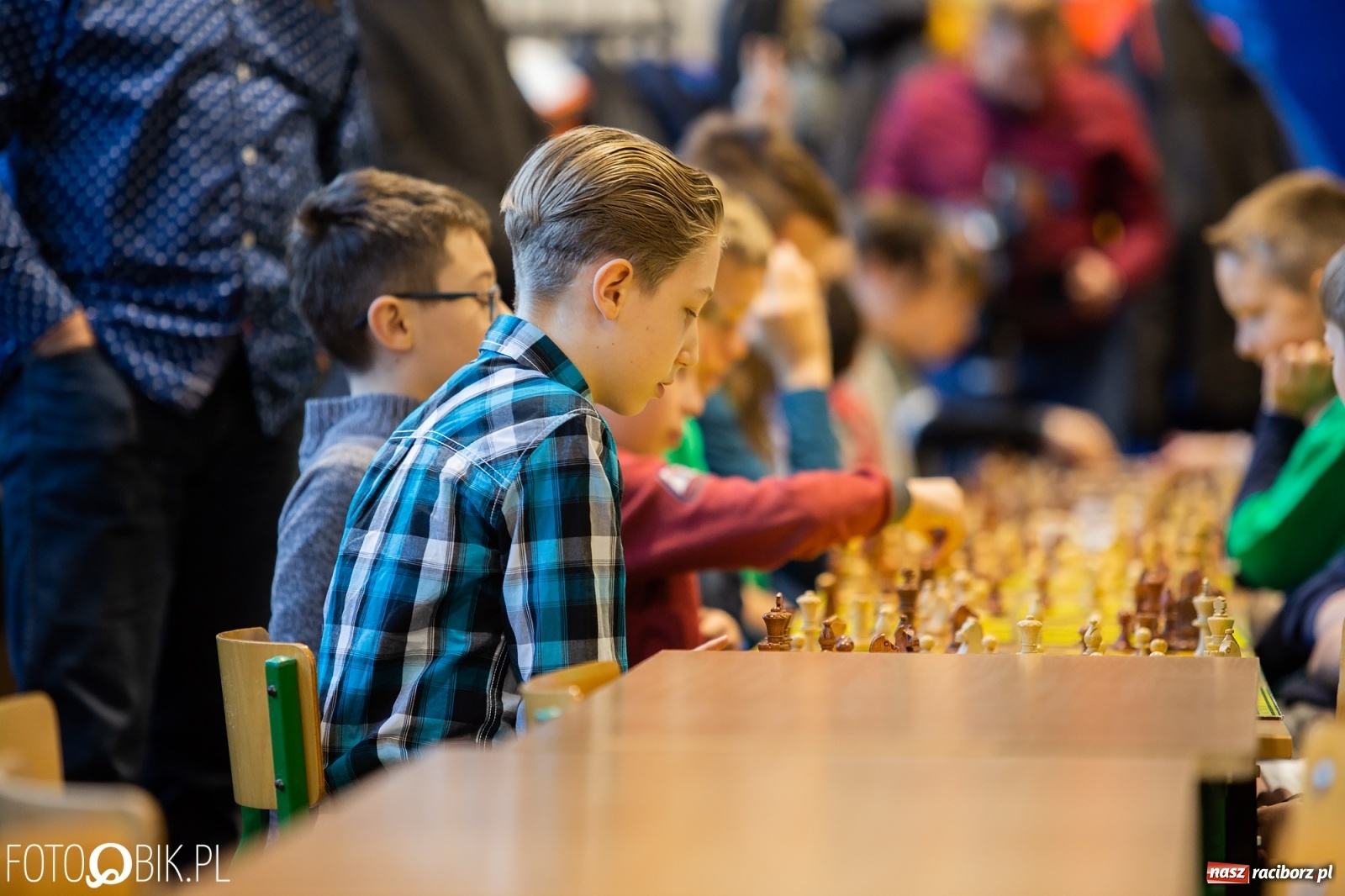 Zdjęcie w galerii na portalu naszraciborz.pl: Powiatowy Turniej Mikołajkowy w szachach wiadomości z regionu