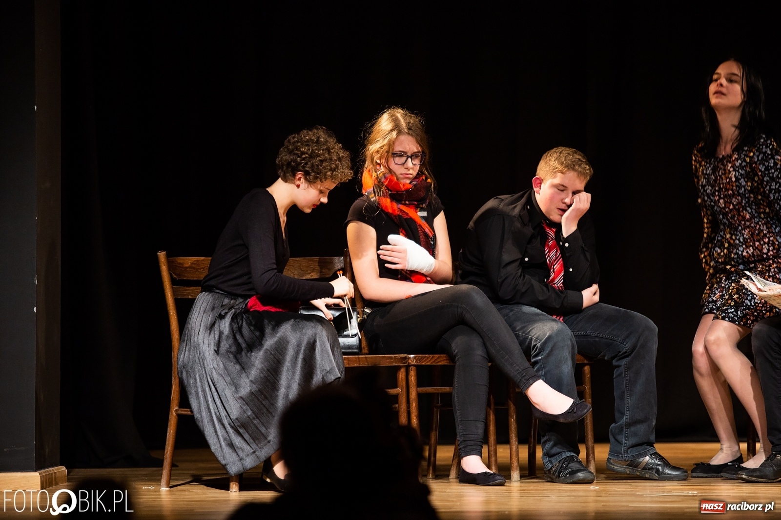Zdjęcie w galerii na portalu naszraciborz.pl: Wieczór teatralny grupy Czwarta Ściana wiadomości z regionu