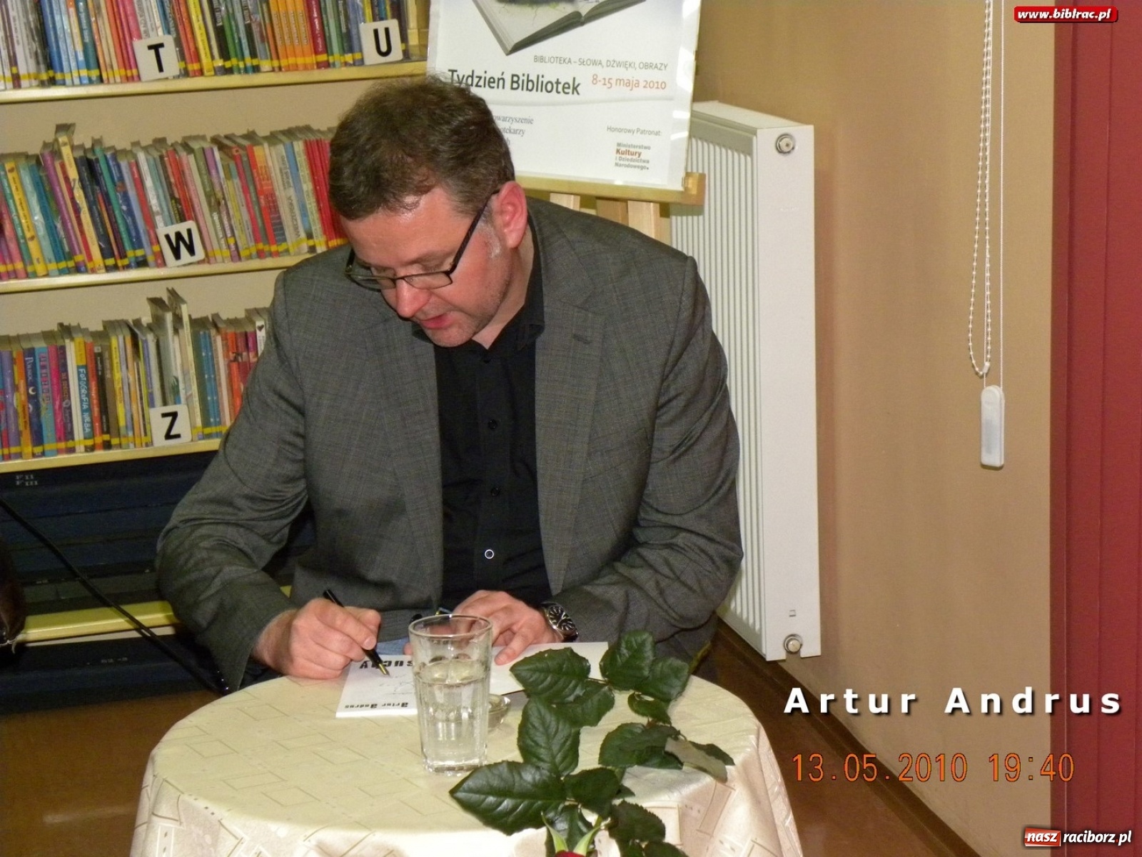 Zdjęcie w galerii na portalu naszraciborz.pl: Szymon Hołownia nie ominął Raciborza  wiadomości z regionu