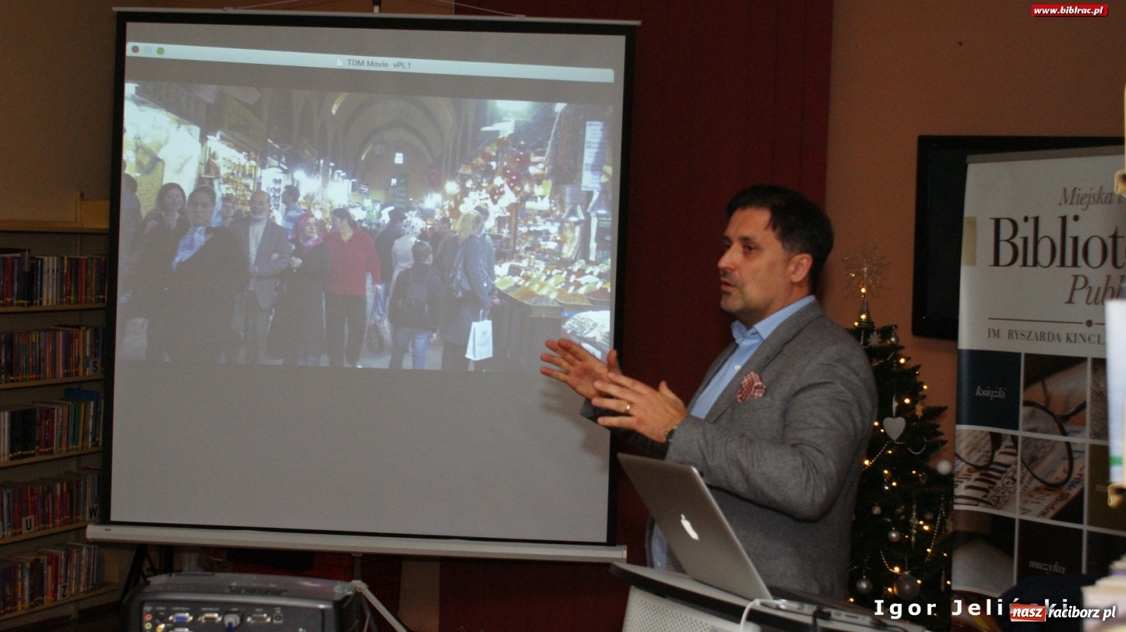 Zdjęcie w galerii na portalu naszraciborz.pl: Szymon Hołownia nie ominął Raciborza  wiadomości z regionu