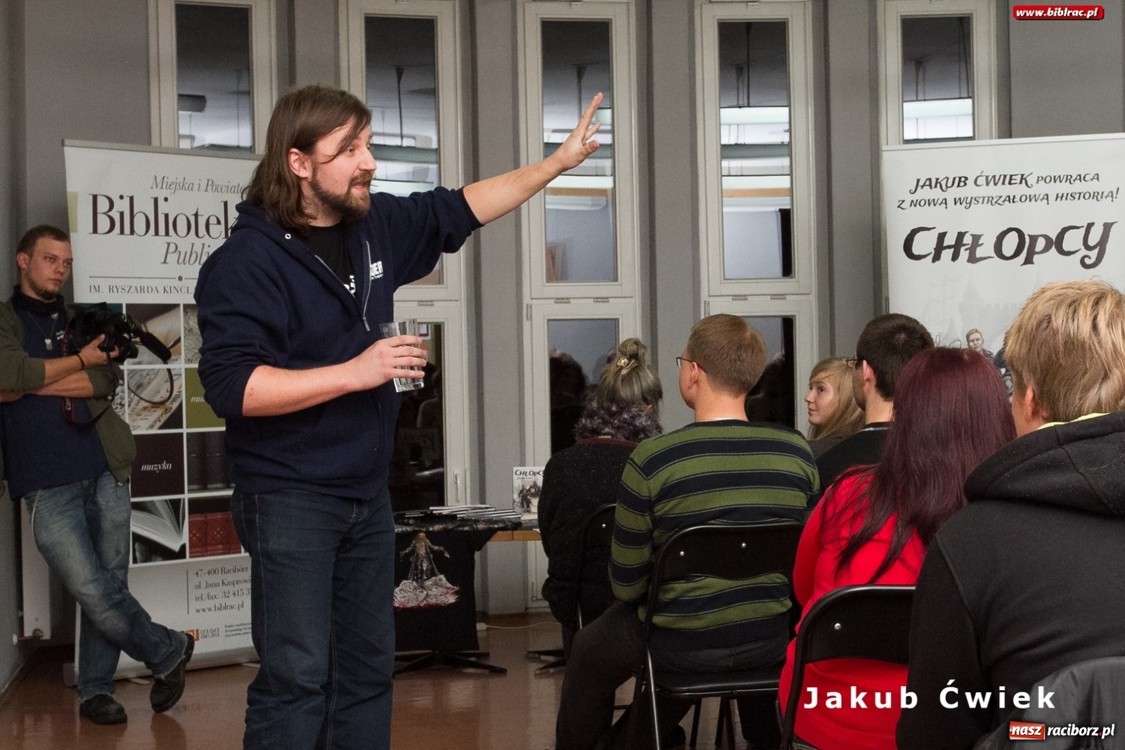 Zdjęcie w galerii na portalu naszraciborz.pl: Szymon Hołownia nie ominął Raciborza  wiadomości z regionu