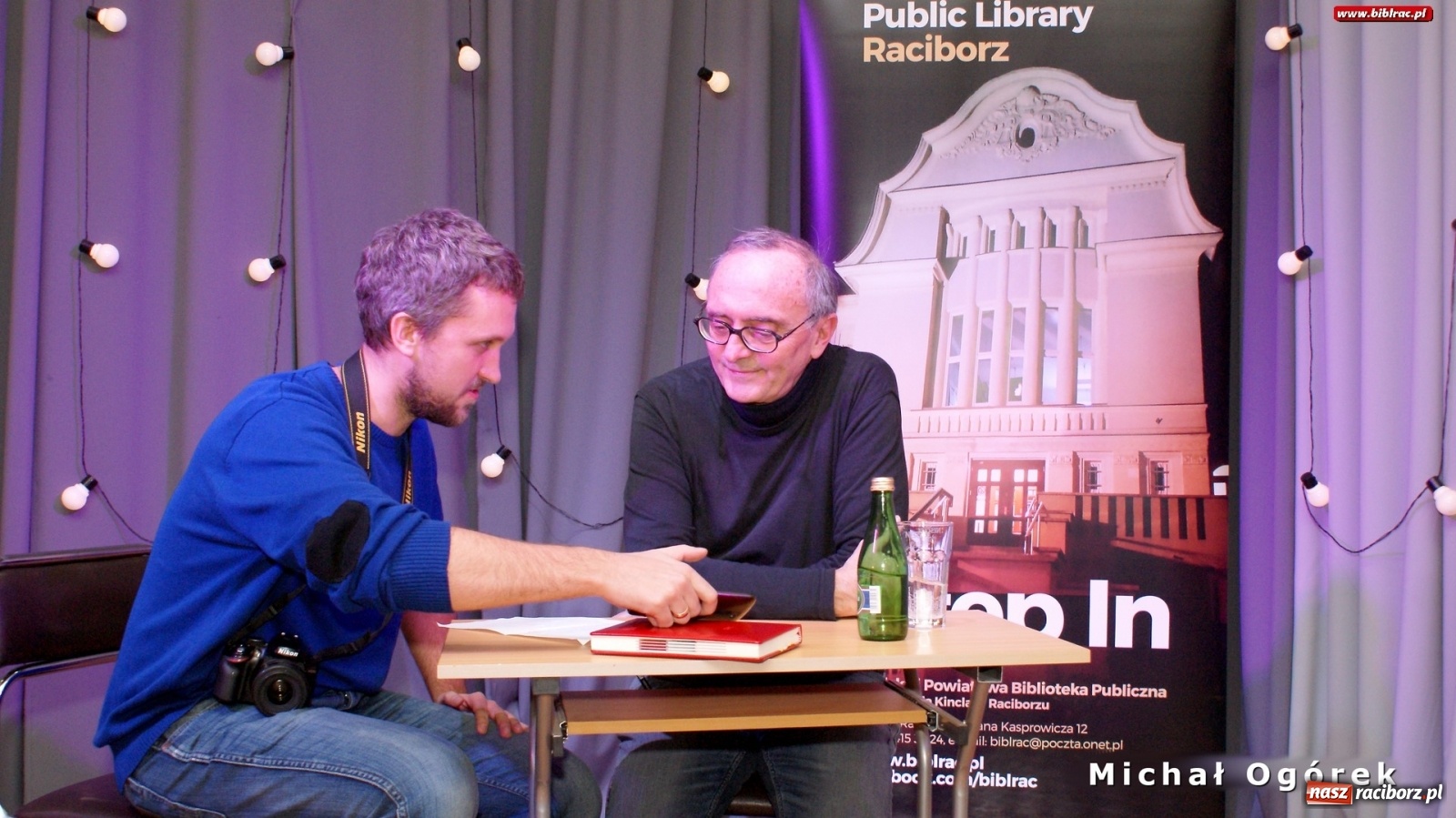 Zdjęcie w galerii na portalu naszraciborz.pl: Szymon Hołownia nie ominął Raciborza  wiadomości z regionu