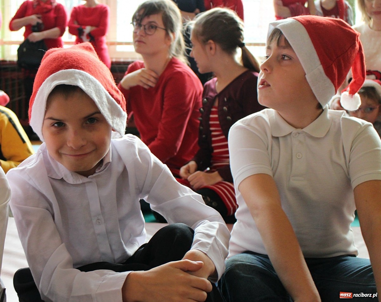 Zdjęcie w galerii na portalu naszraciborz.pl: Nadzwyczajne mikołajki w Zespole Szkół Specjalnych  wiadomości z regionu